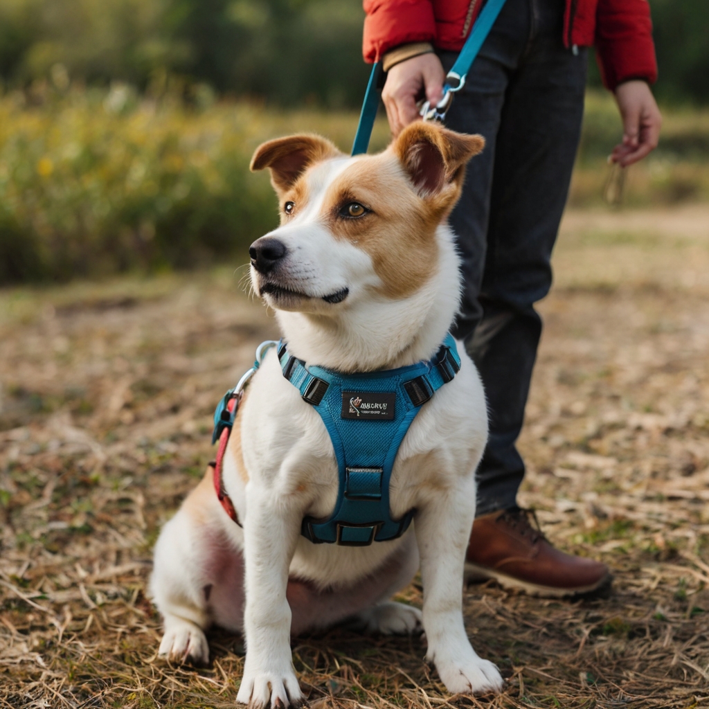 Port du harnais : Habituer son chien