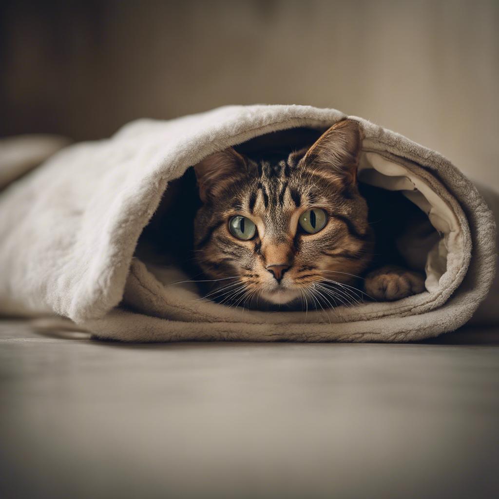 Pourquoi un chat malade se cache ?